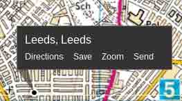 Leeds OS map