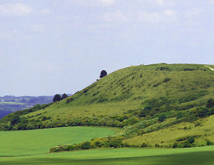 Ivinghoe Beacon seen from The Ridgeway