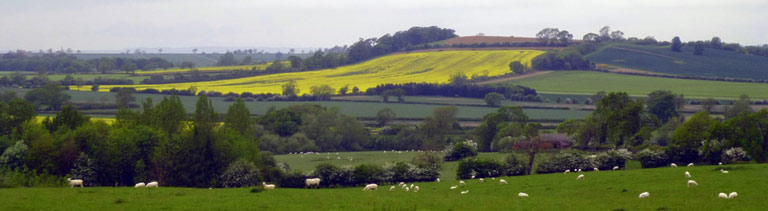 High Leicestershire hills