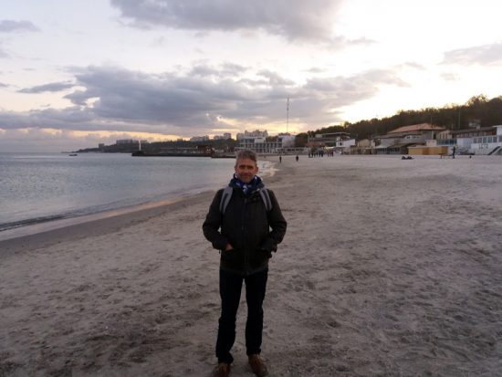 On Odesa beach