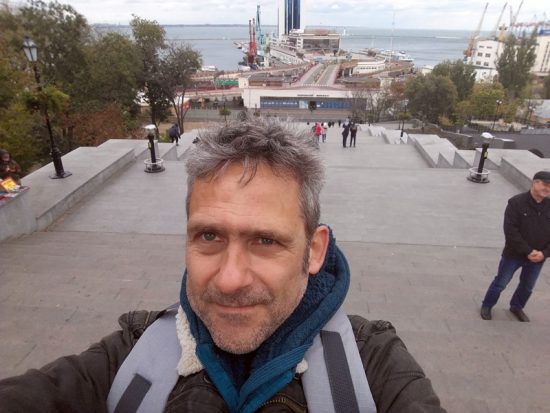 Selfie on the Potemkin Stairs