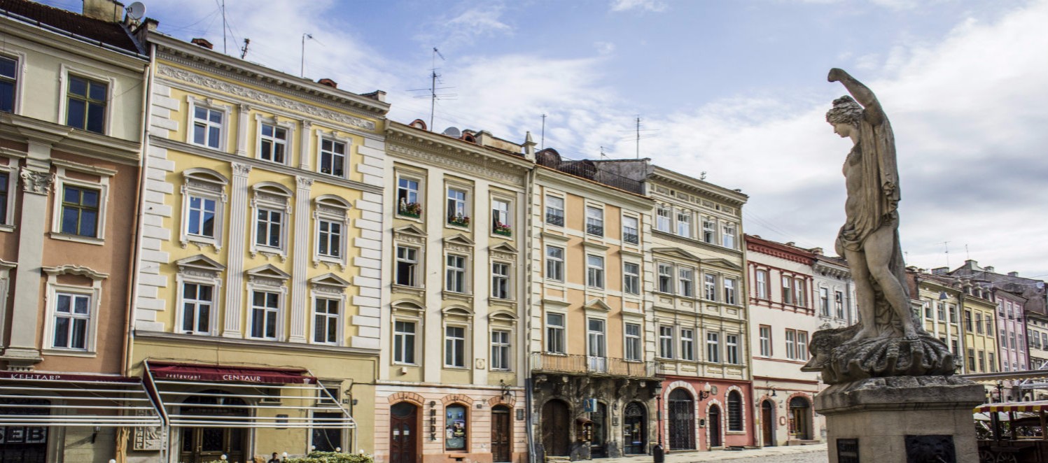 Rynok square. Lviv